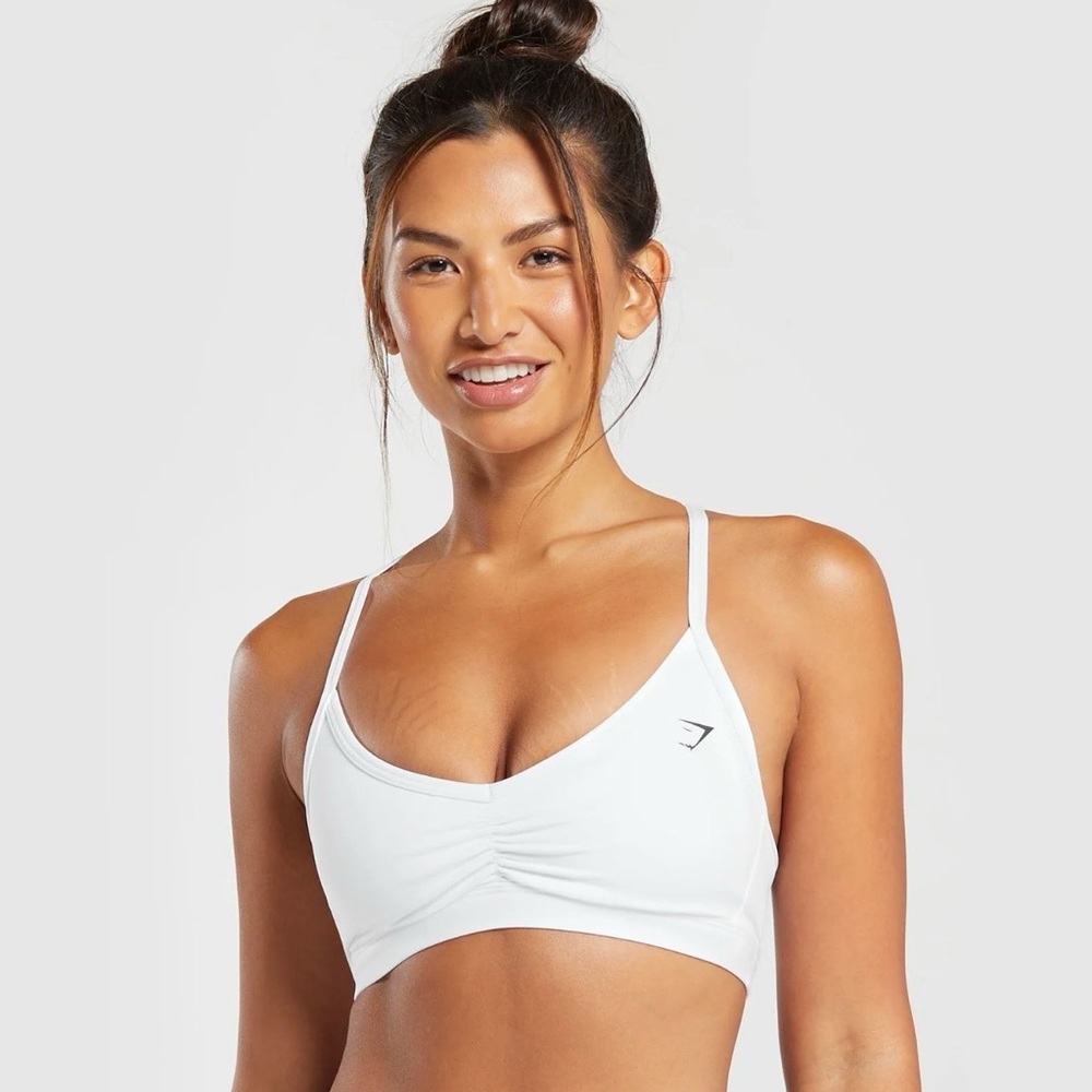 Gymshark Ruched Strappy Back Sports Bra